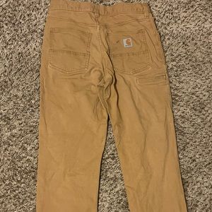 Carharrt khaki 30x30 relaxed fit pants